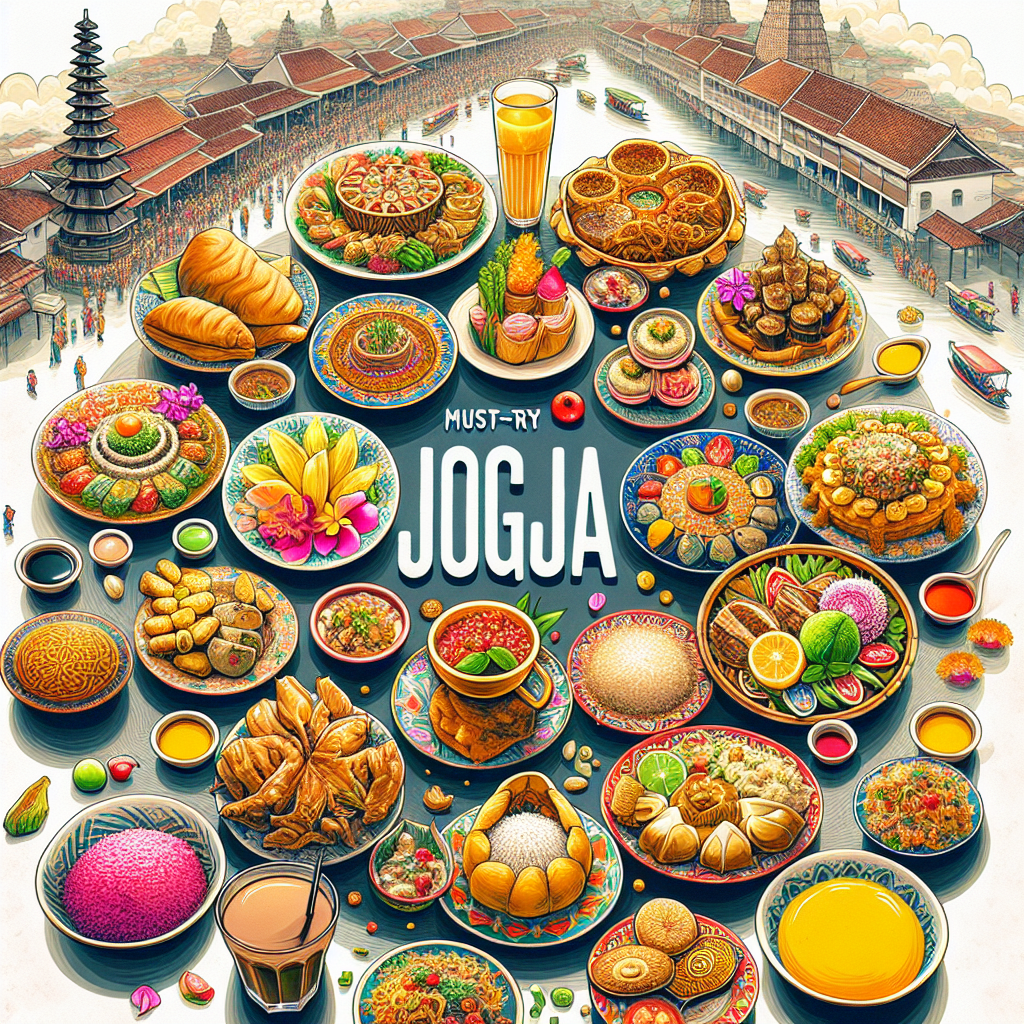Kuliner Wajib Coba di Jogja untuk Penggemar Makanan Lezat