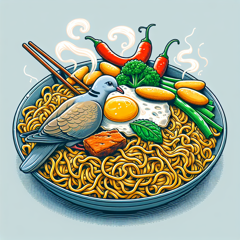 Resep Mie Goreng Burung Dara yang Menggugah Selera Rahasia Kelezatan di