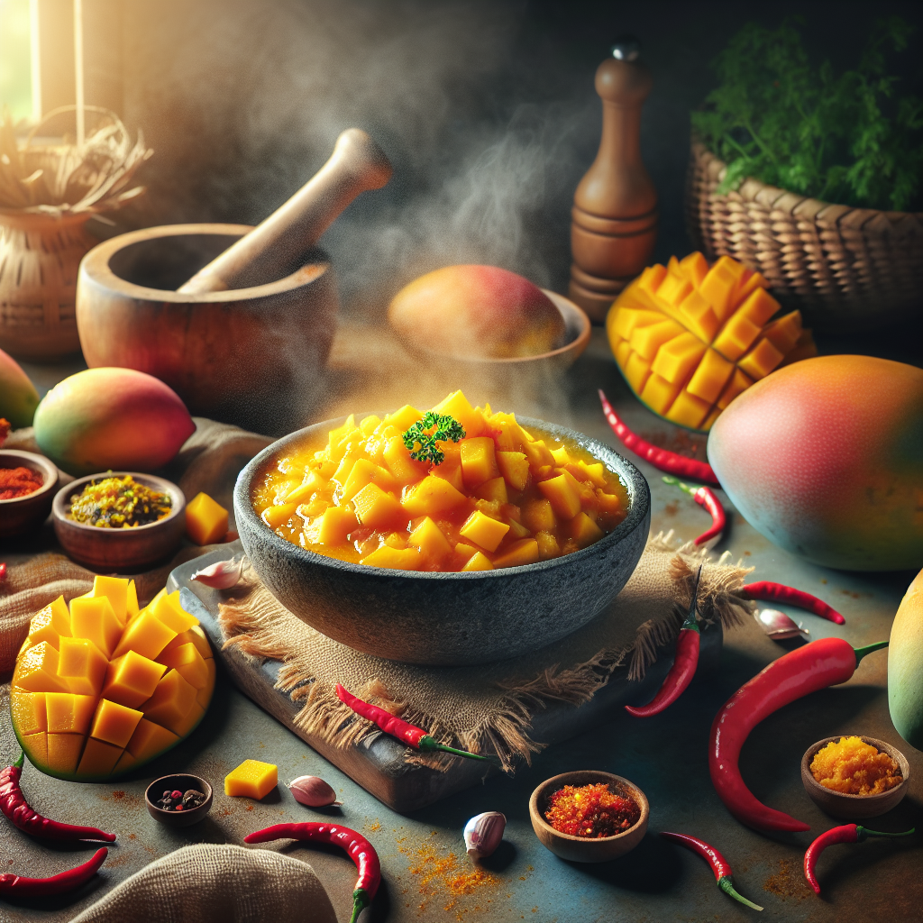 Cara Membuat Sambal Mangga yang Segar dan Menggugah Selera